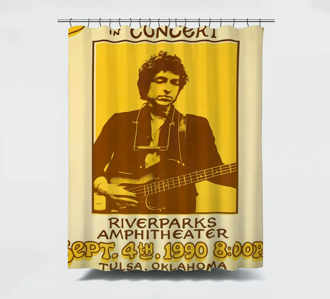 Bob Dylan Riverparks Amphitheater 1990 tenda da doccia da DGUnder