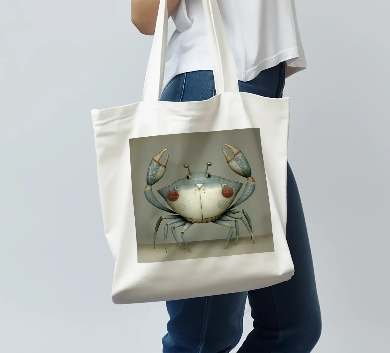 Granchio borsa in juta da Pictura
