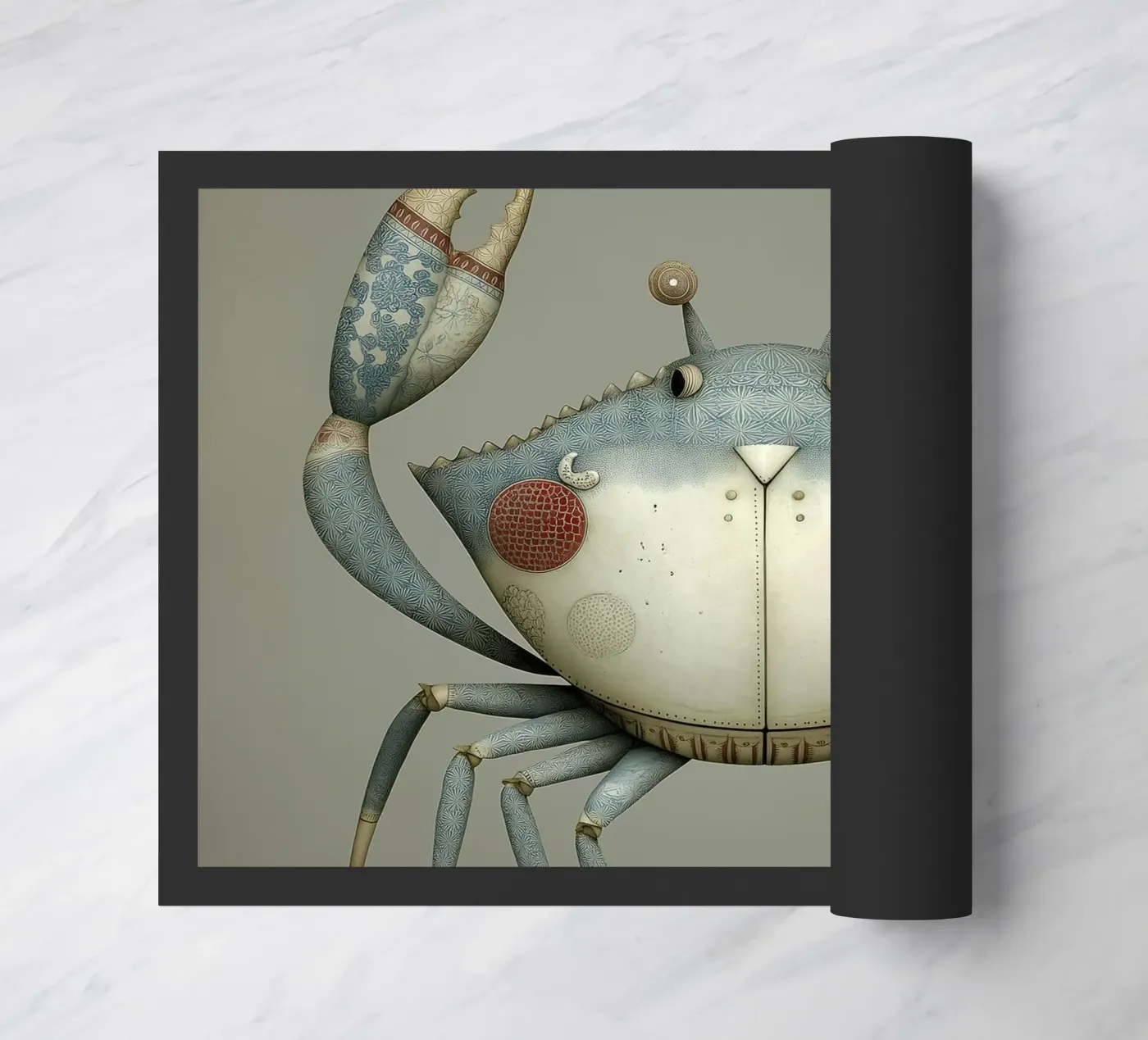 Crab doormat by Pictura