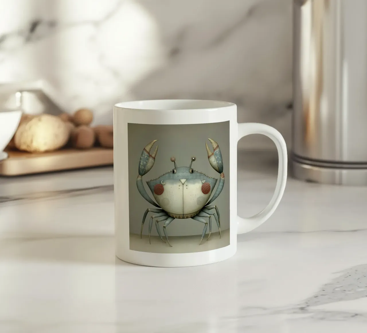Granchio tazza in ceramica da Pictura