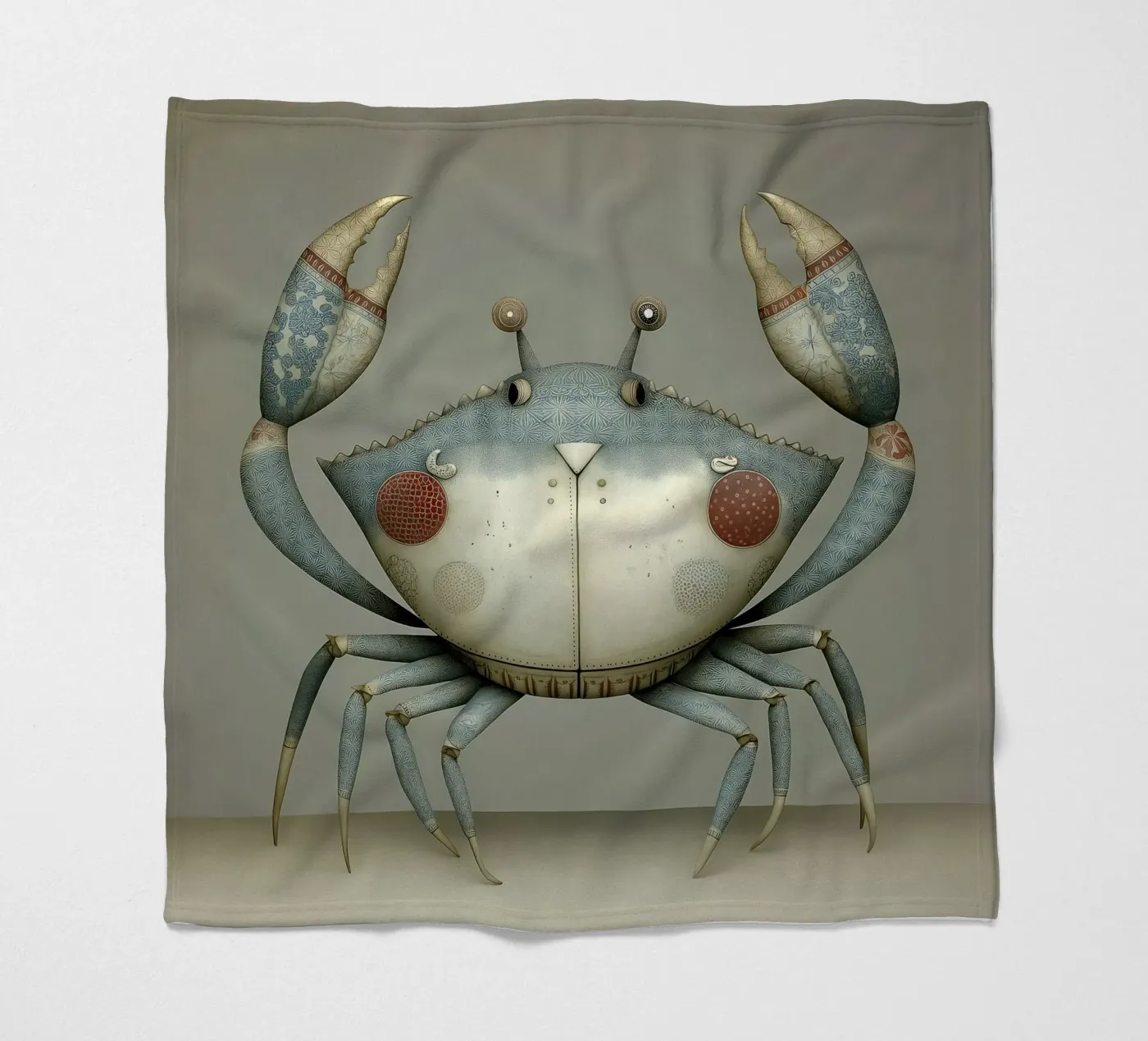 Krab fleecedeken van Pictura