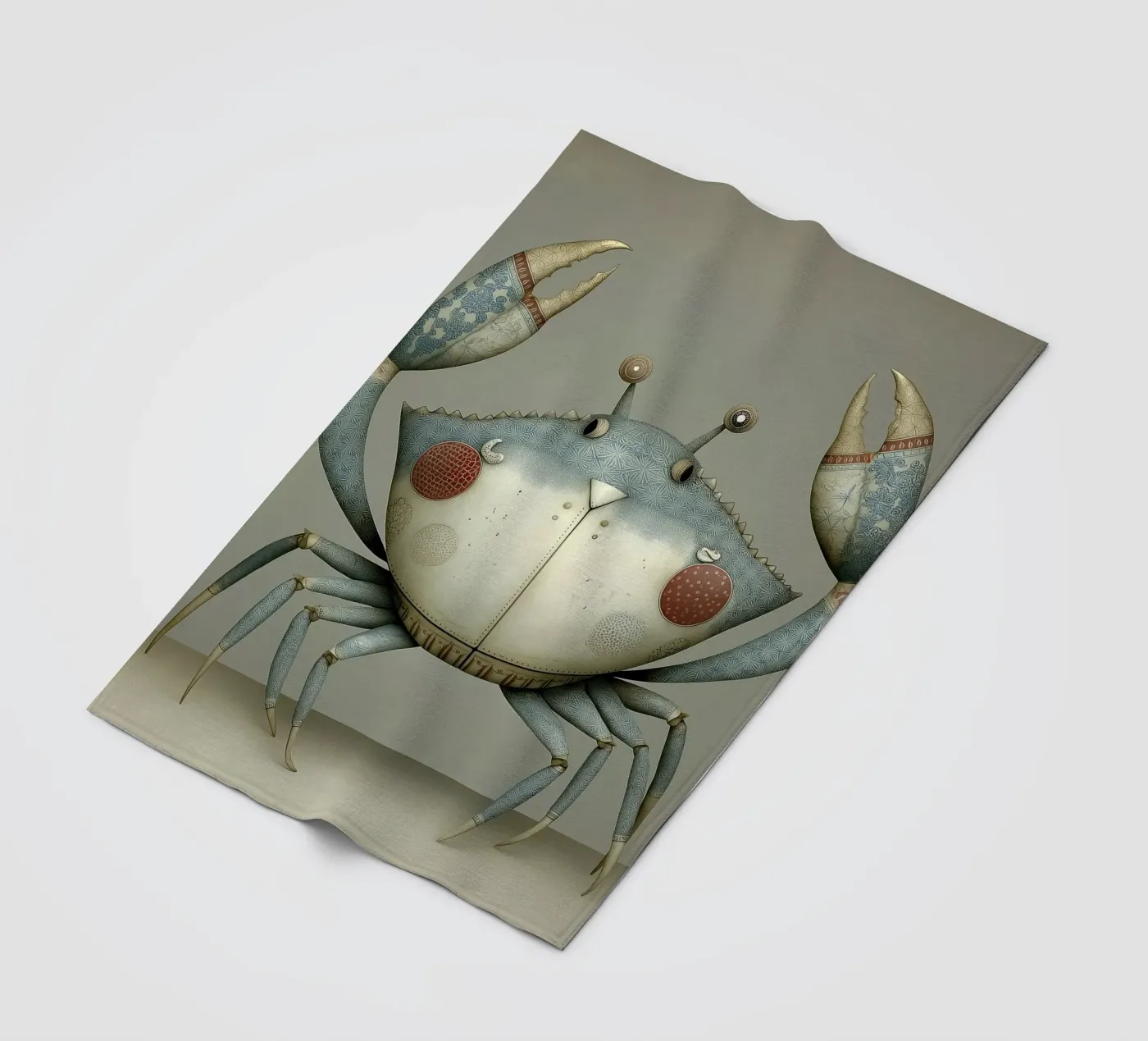 Krab fleecedeken van Pictura