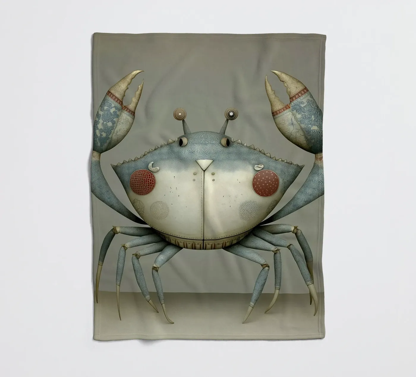 Krab fleecedeken van Pictura