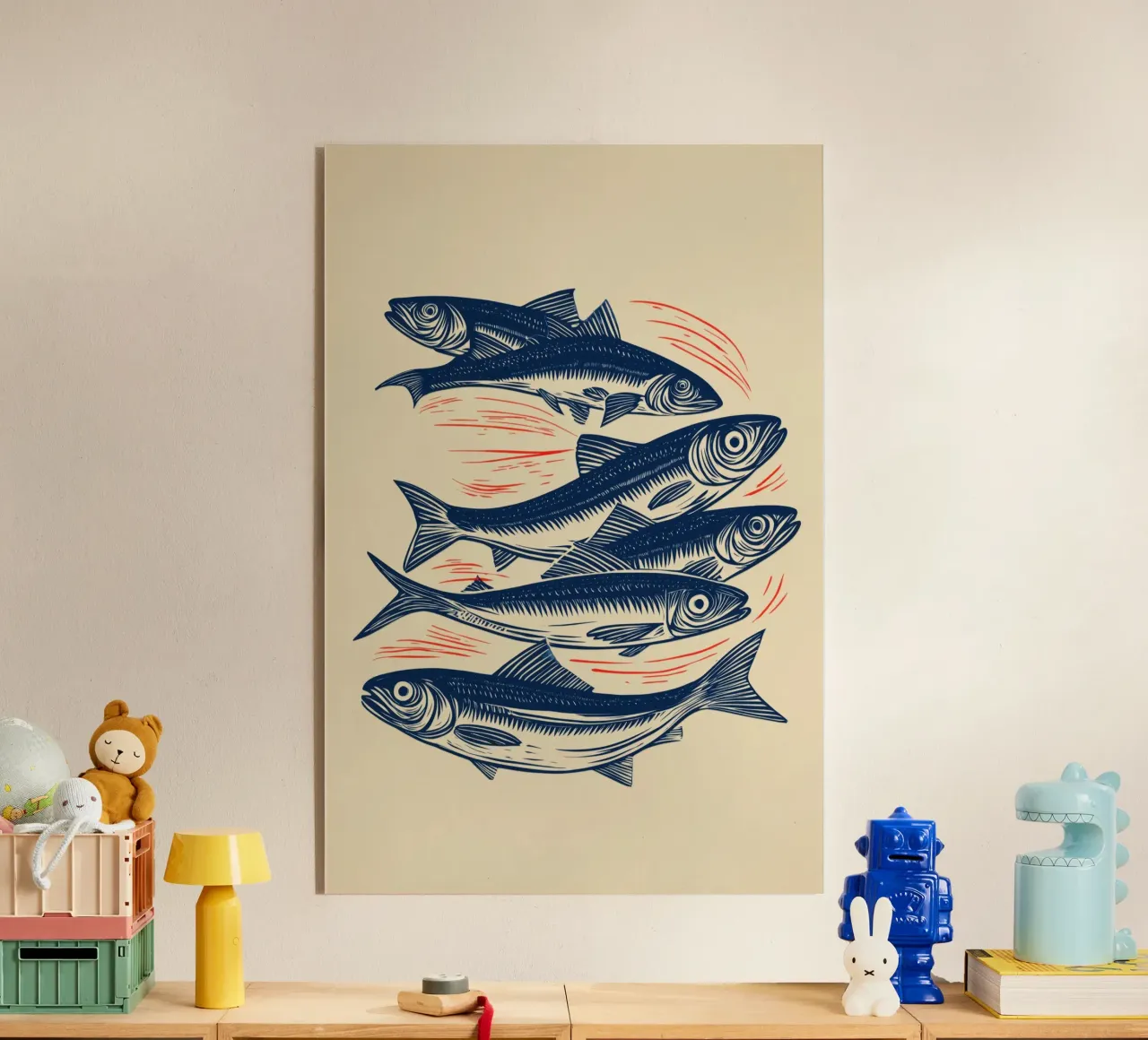 Sardines plexiglass da Pictura