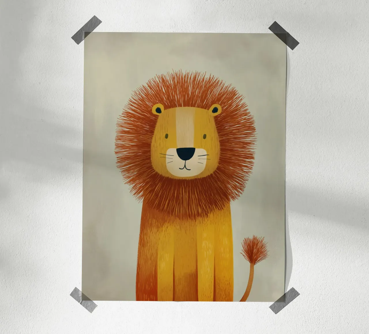 Leone carta hahnemühle da Pictura