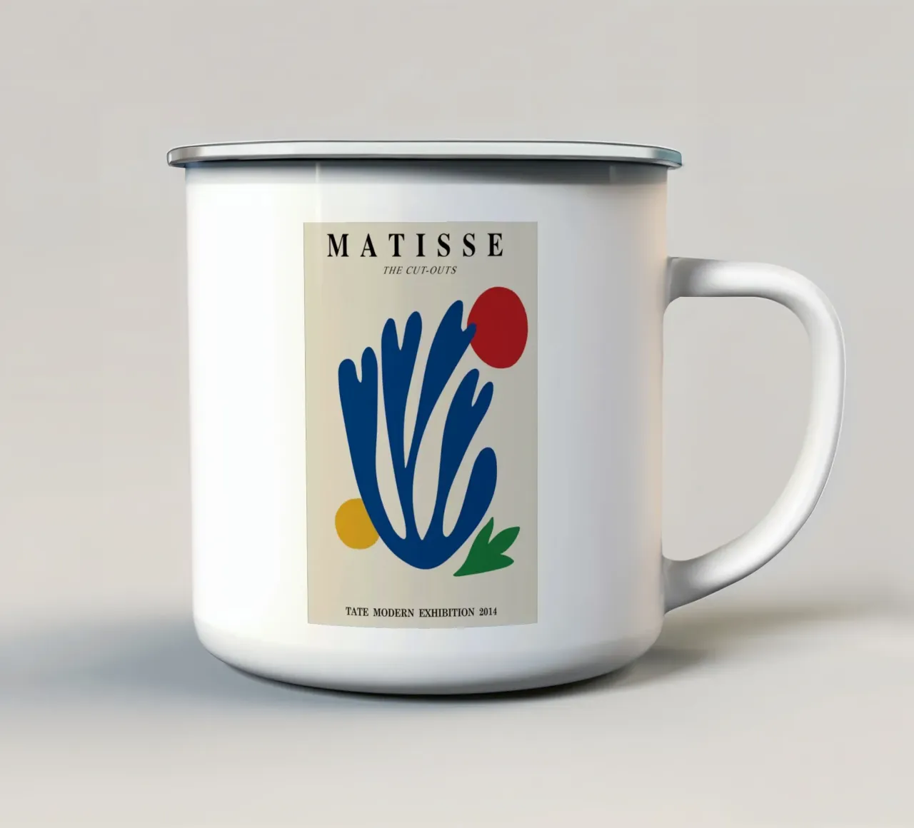 forme astratte colorate tazza in smalto da gudikan store