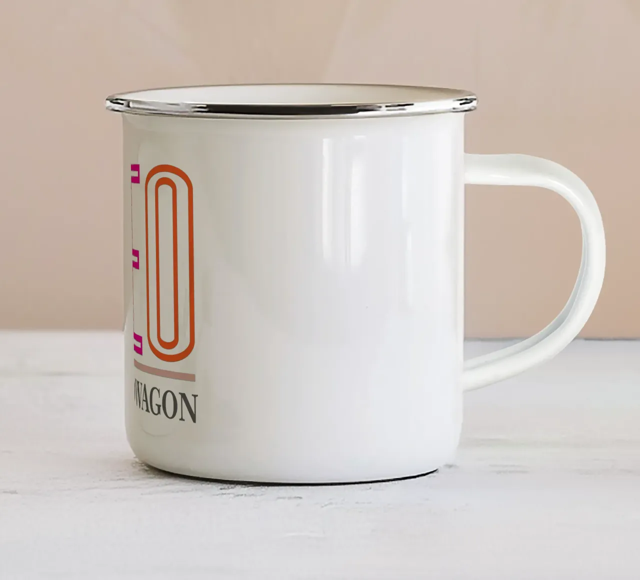 Reo Speedwagon 80s Rock Band tazza in smalto da Urban Life