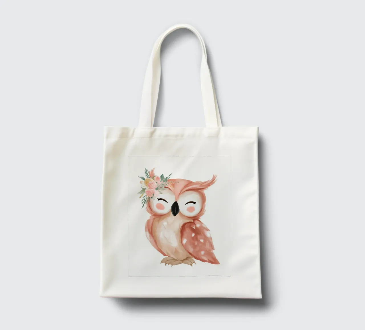 Gufo borsa in juta da Pictura