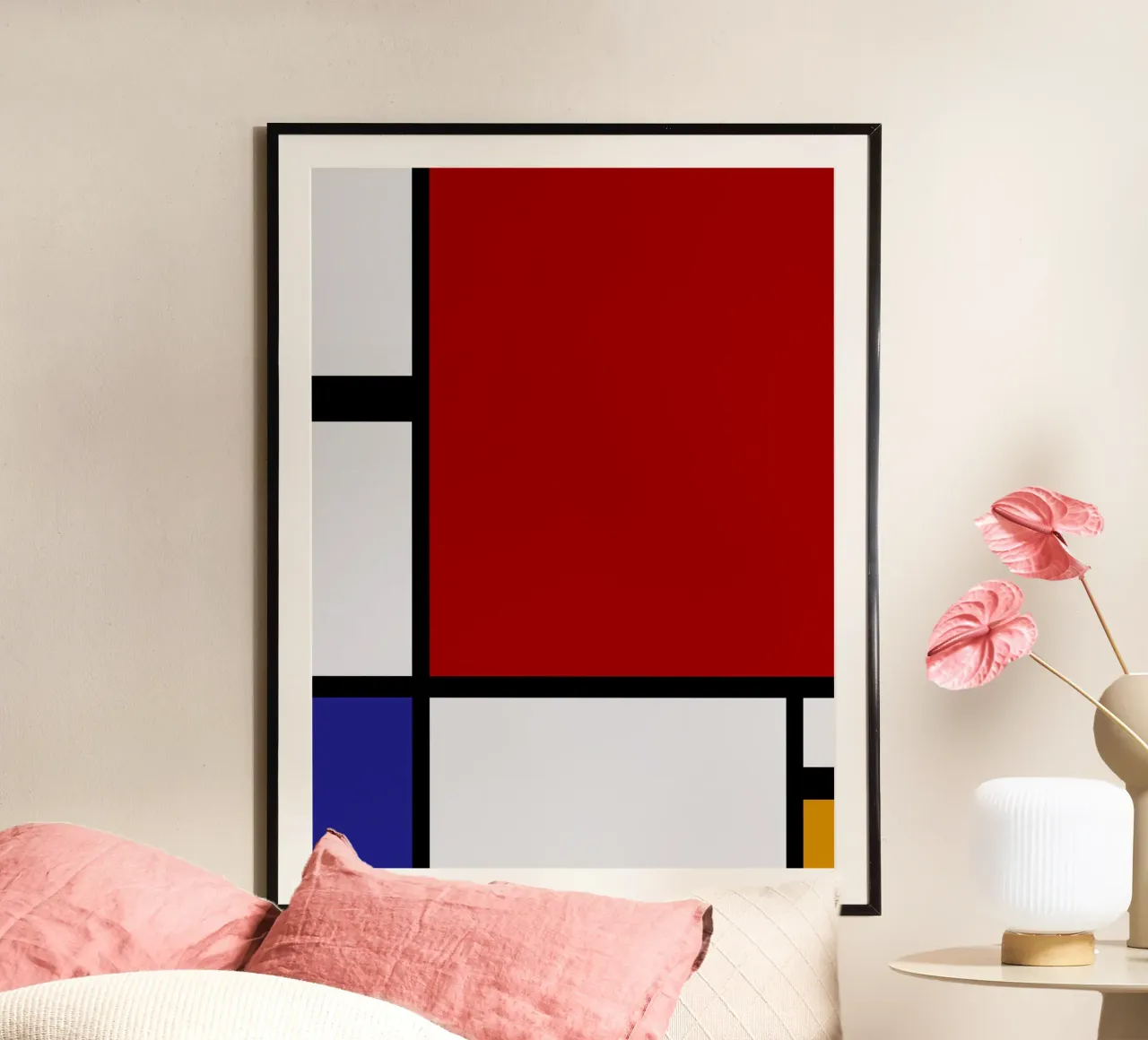 Composition Rouge Bleu Jaune, 1930 hahnemühle de Holly Holmes