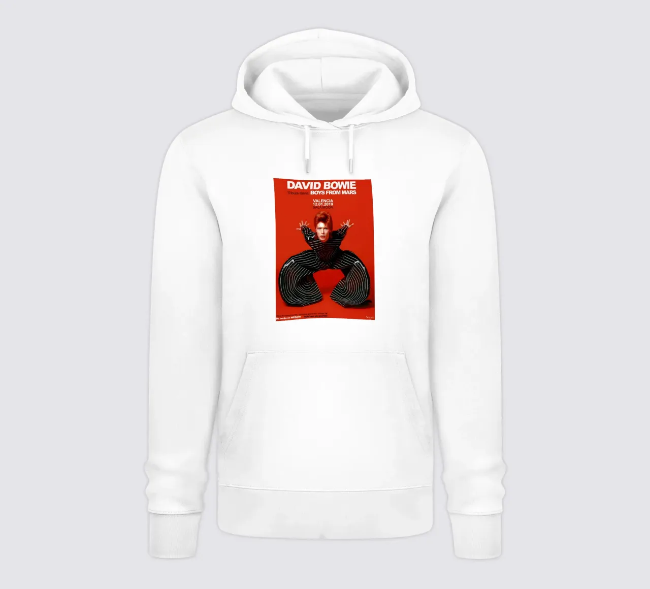Boys From Mars A Tribute to David Bowie Poster felpa con cappuccio da DGUnder