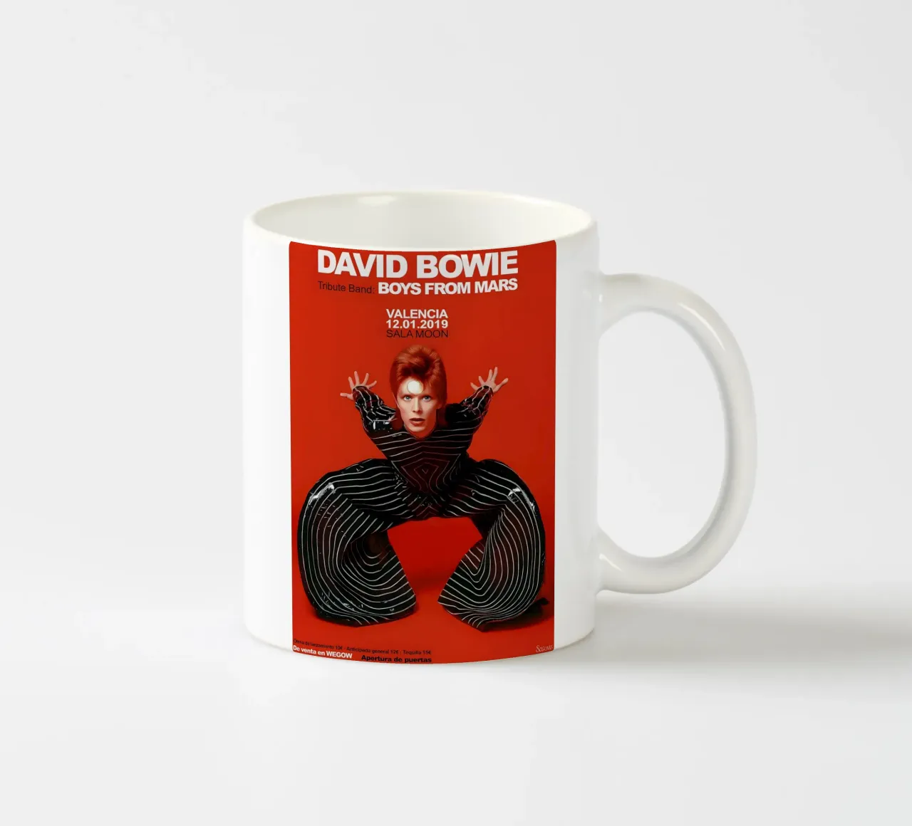 Boys From Mars A Tribute to David Bowie Poster tazza in ceramica da DGUnder
