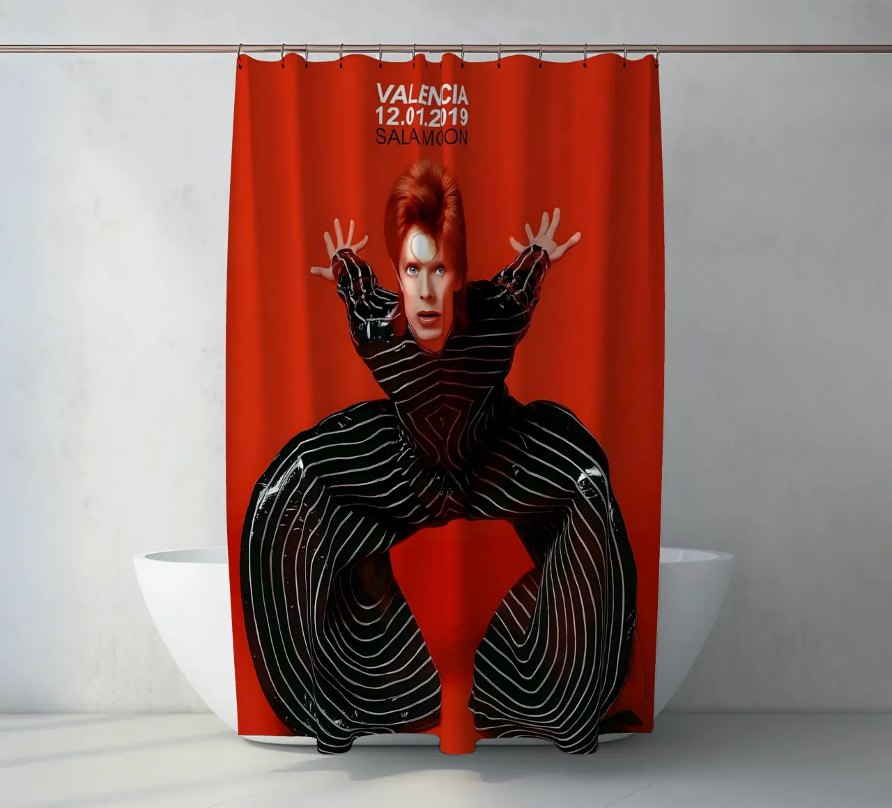 Boys From Mars A Tribute to David Bowie Poster tenda da doccia da DGUnder