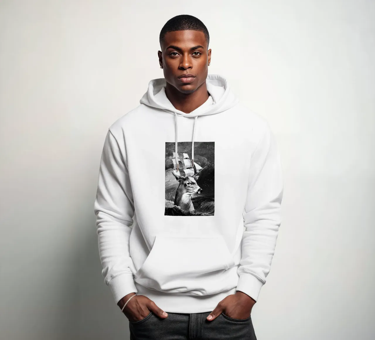 Set Sail felpa con cappuccio da DinoMike