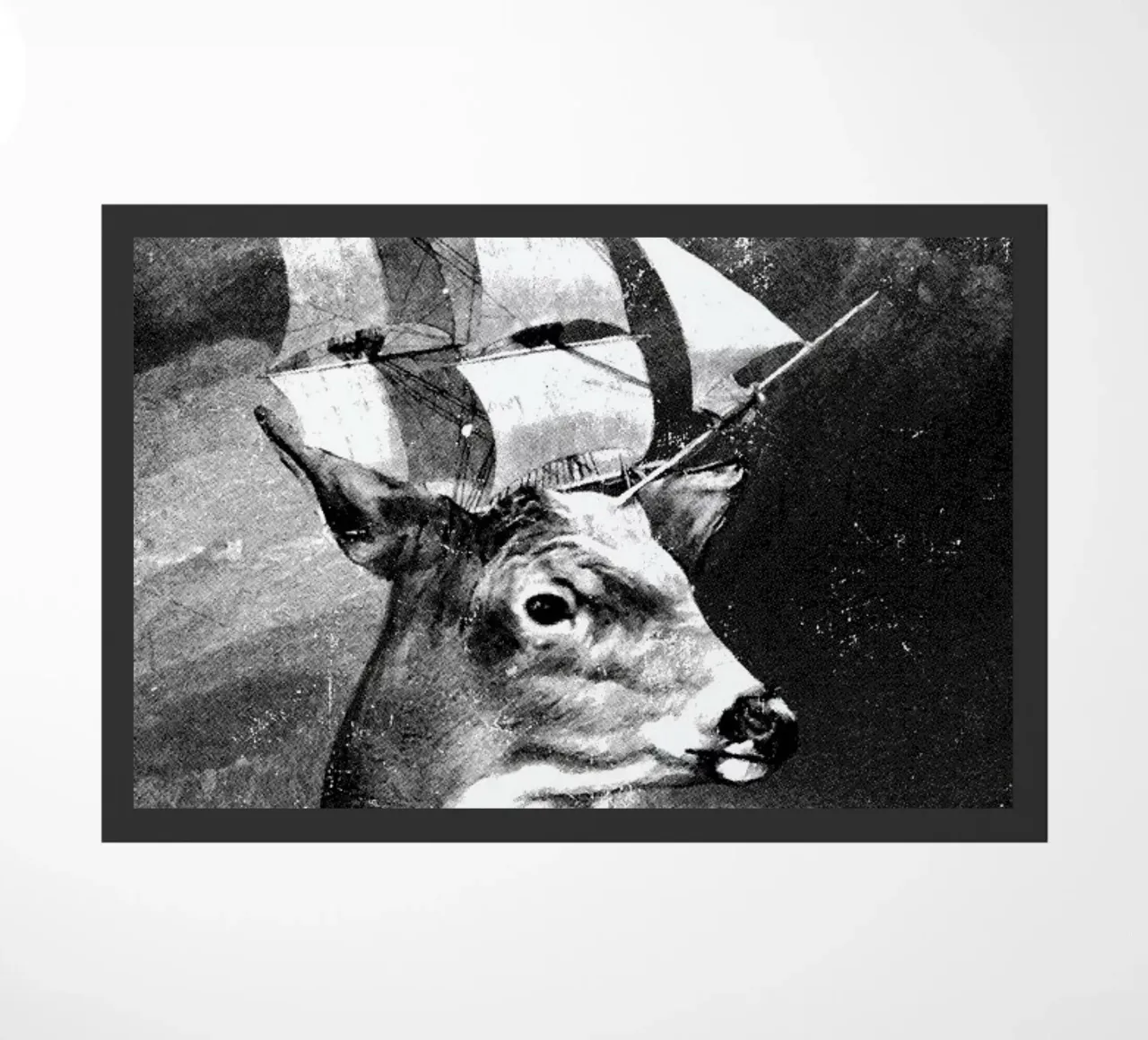 Set Sail doormat by DinoMike