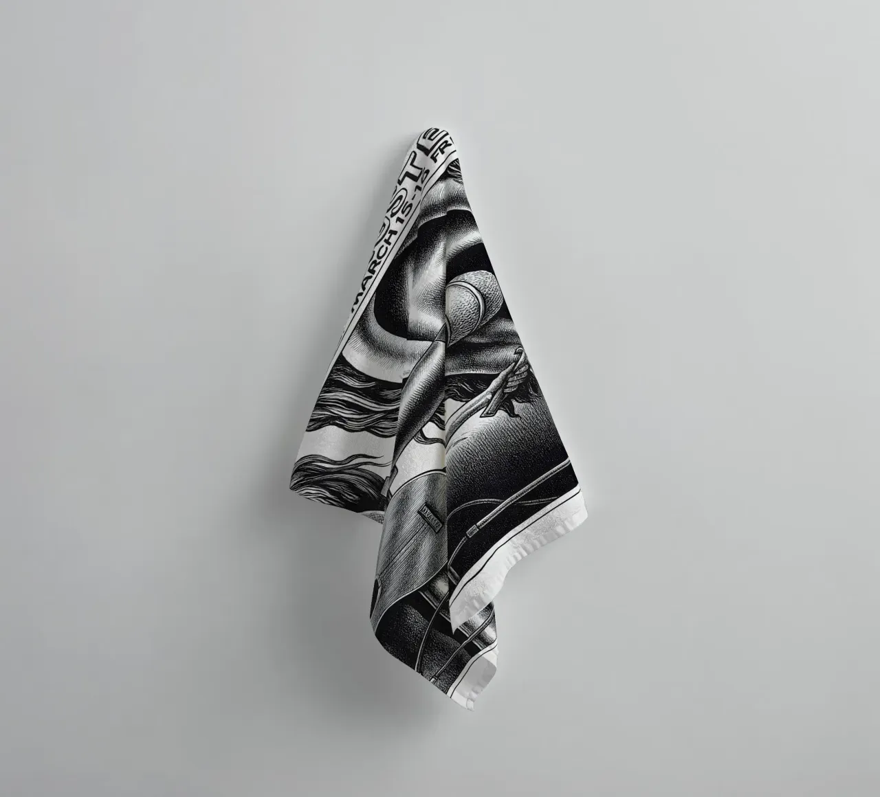 BRUCE SPRINGSTEEN ARMADILLO WORDS. MARCH 15-16 FRI SAT towel by DGUnder