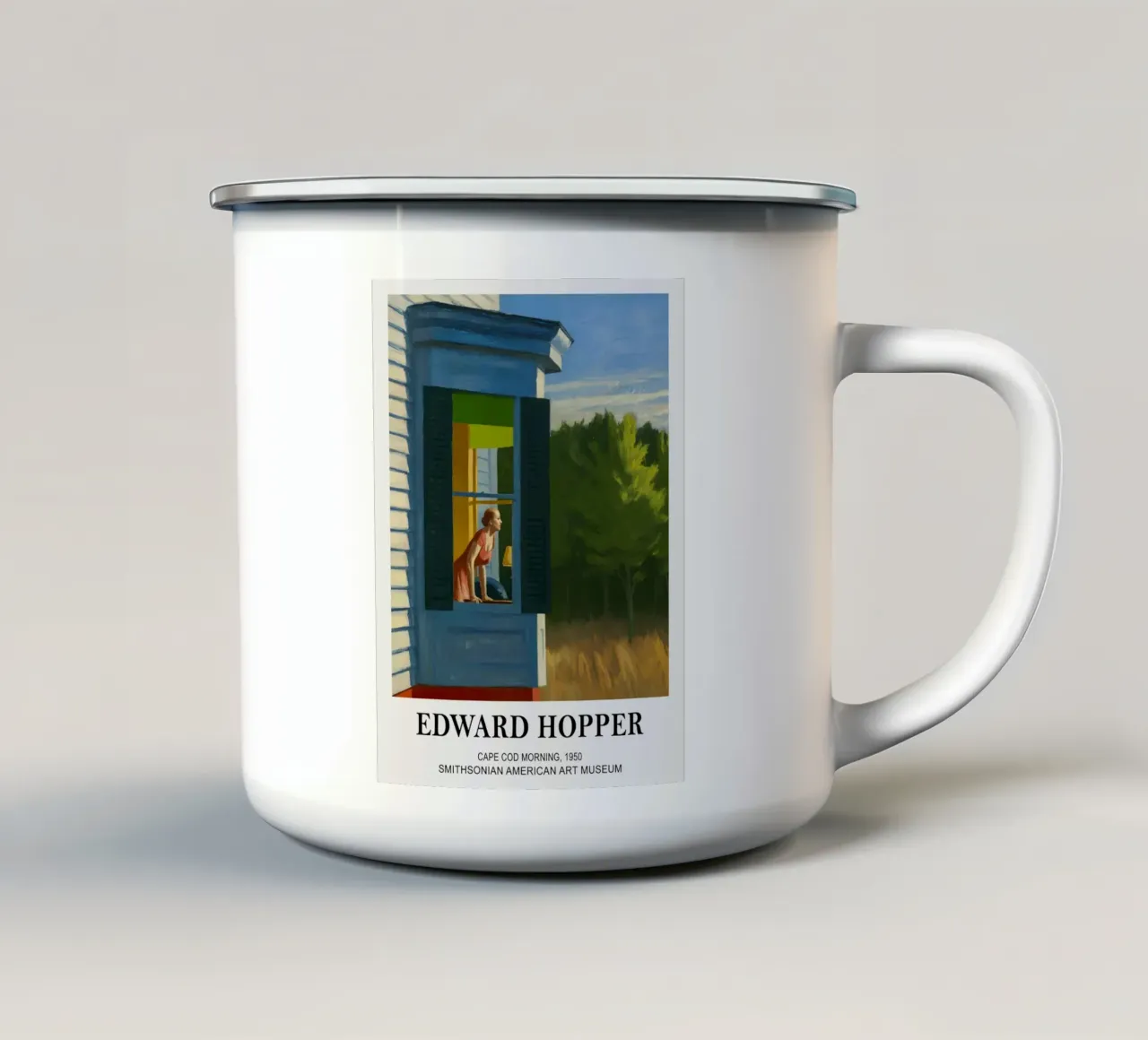 Mattina di Cape Cod, 1950 tazza in smalto da Aurelie Bonnet