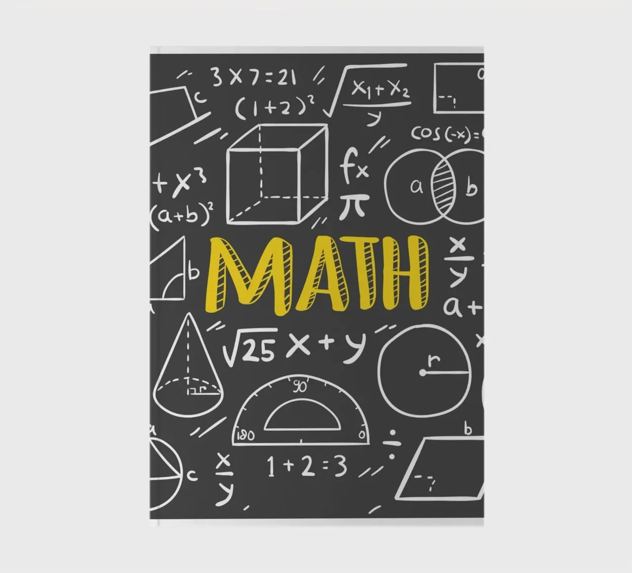 Math Formula Style Design notebook by Urban Life