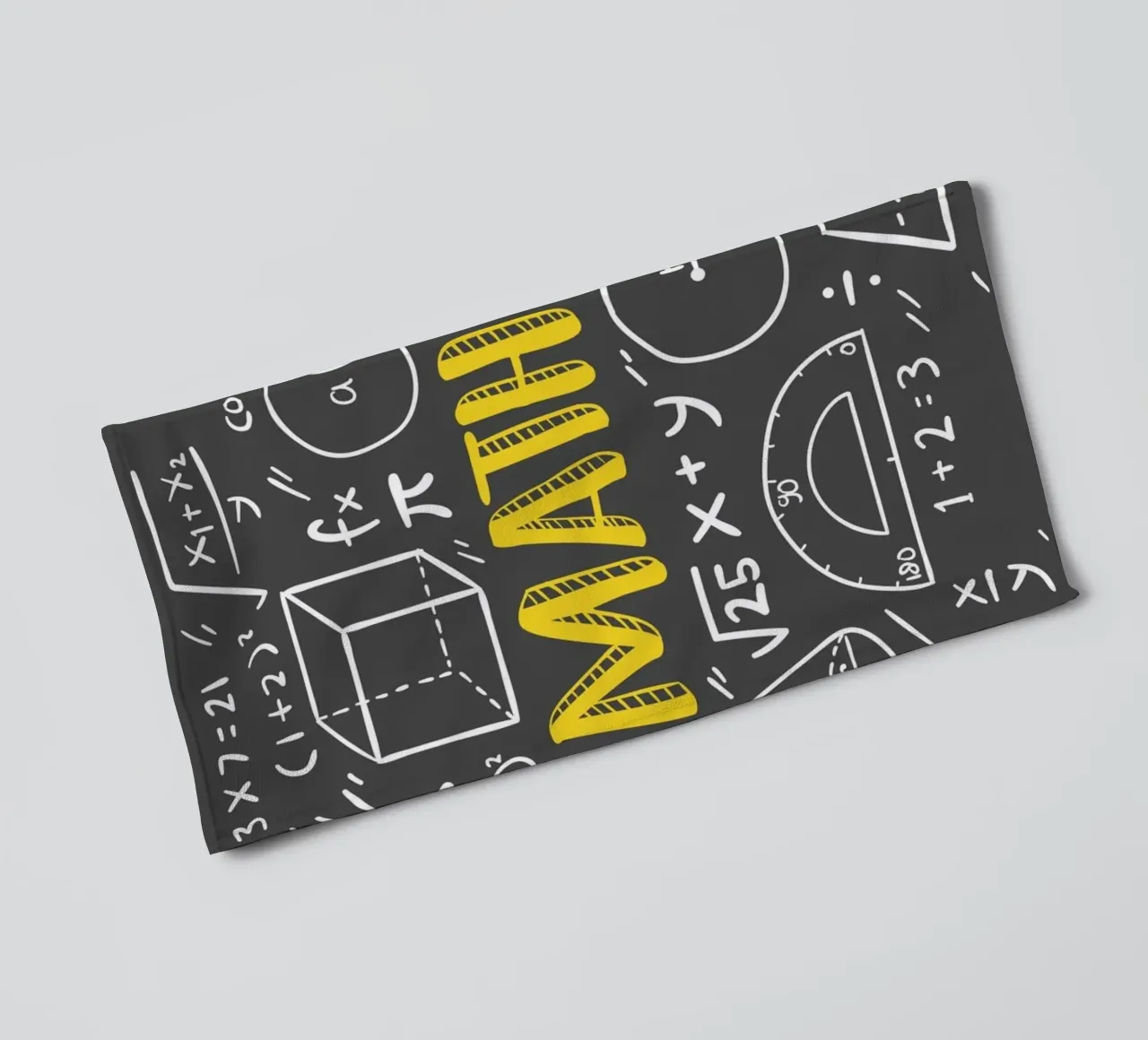 Math Formula Style Design towel by Urban Life