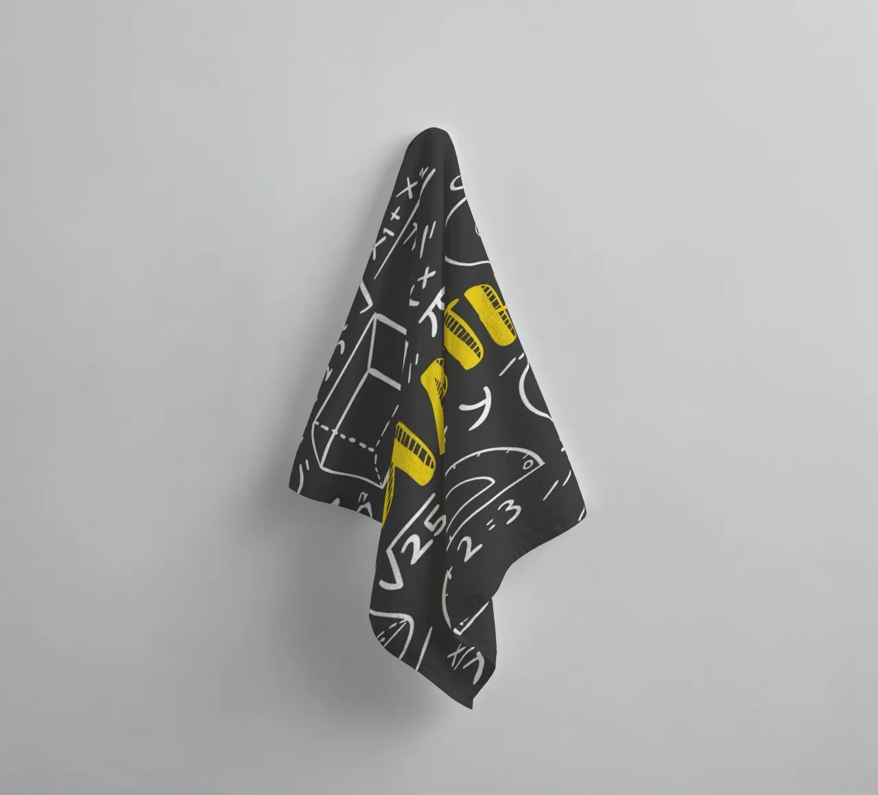 Math Formula Style Design towel by Urban Life