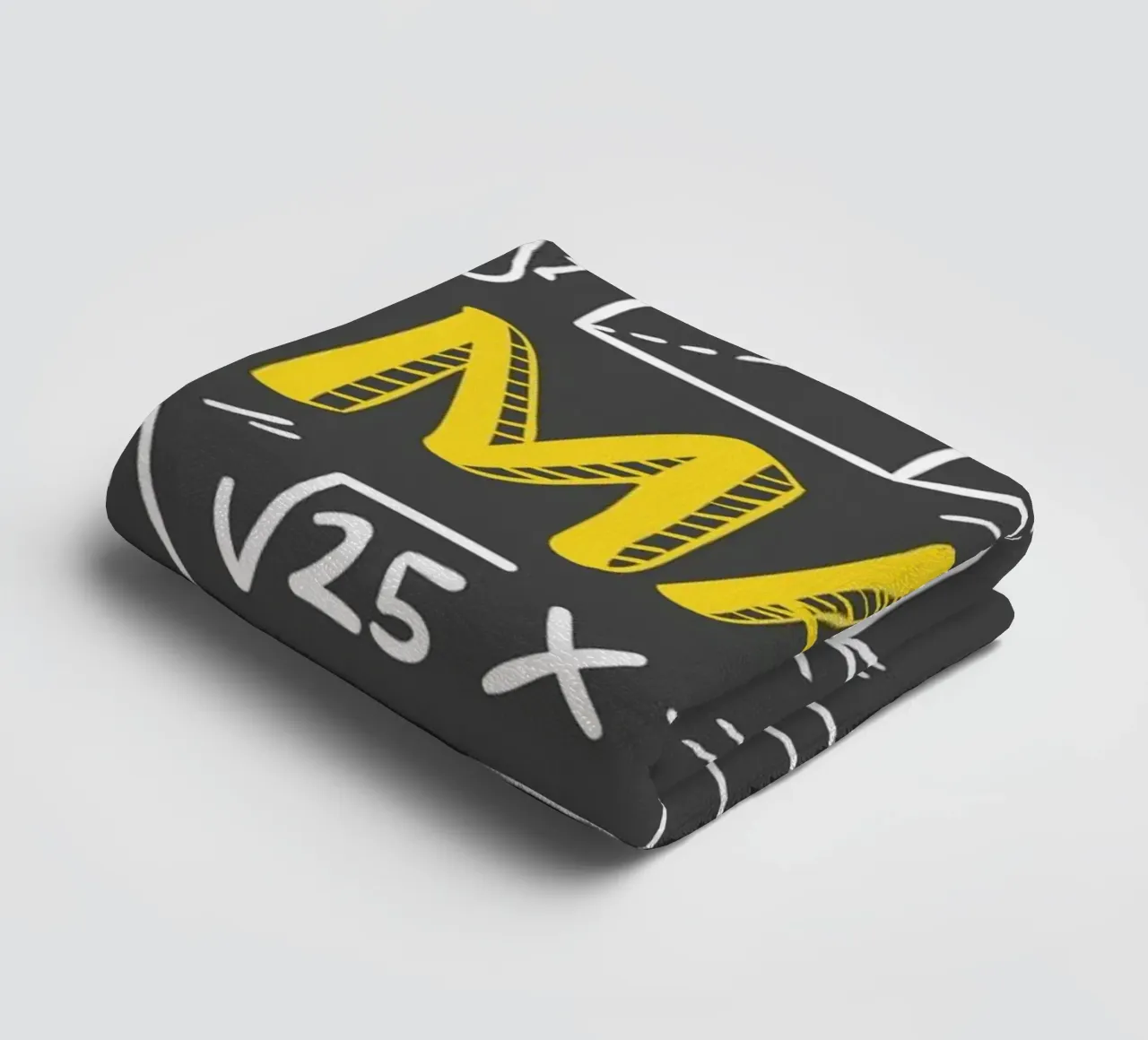 Math Formula Style Design towel by Urban Life