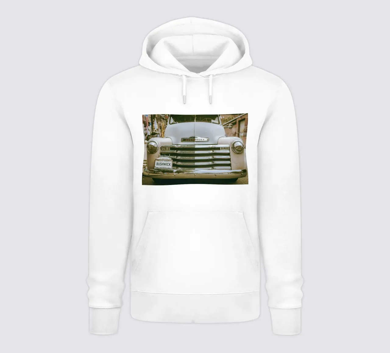 Chevrolet a Bushwick 2 felpa con cappuccio da thetraveller