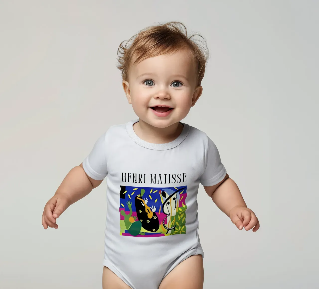 I dolori del re di Henri Matisse body neonato maniche corte da careytowne1