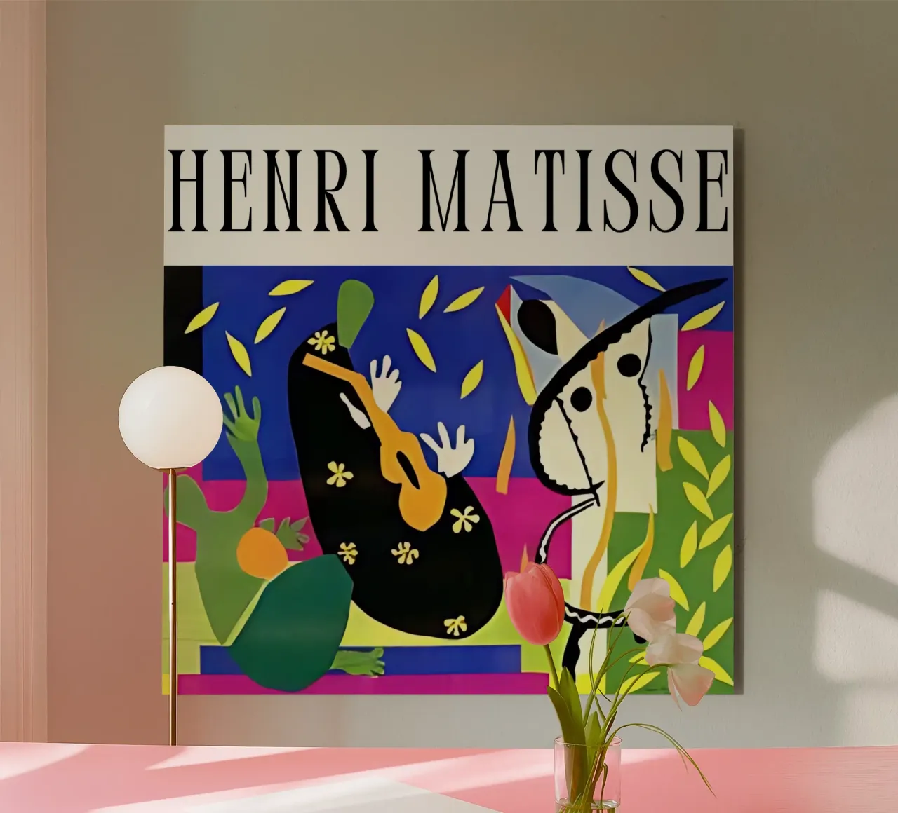 I dolori del re di Henri Matisse alluminio dibond da careytowne1