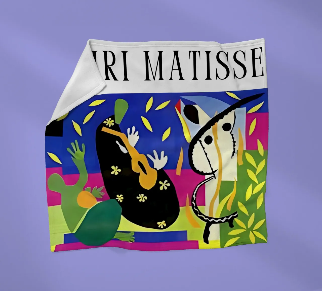 I dolori del re di Henri Matisse coperta in pile da careytowne1