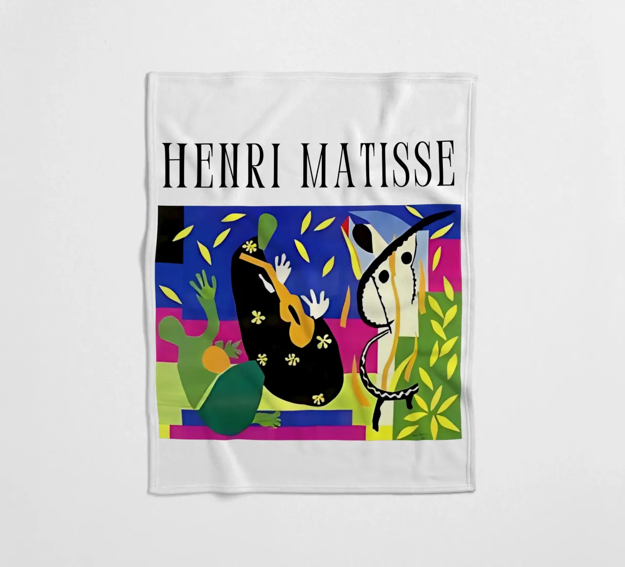 I dolori del re di Henri Matisse coperta in pile da careytowne1