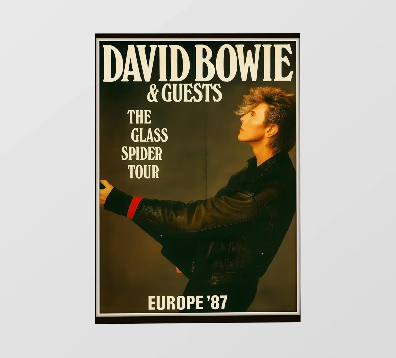 David Bowie & Guests The Glass Spider Tour Europe _87 Music backlit film by DGUnder