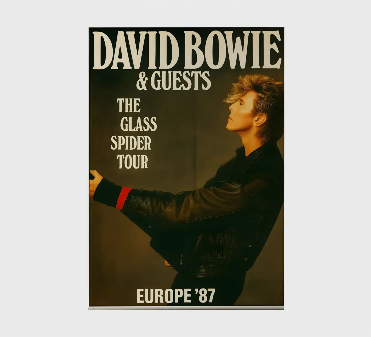 David Bowie & Guests The Glass Spider Tour Europe _87 Music notebook by DGUnder