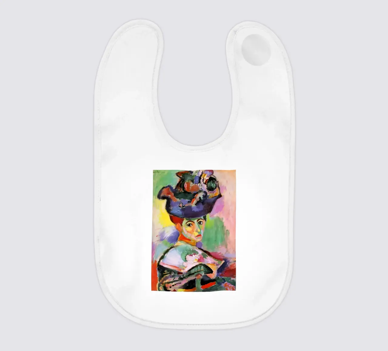 Donna con cappello (1905) di Henri Matisse bavaglino da careytowne1