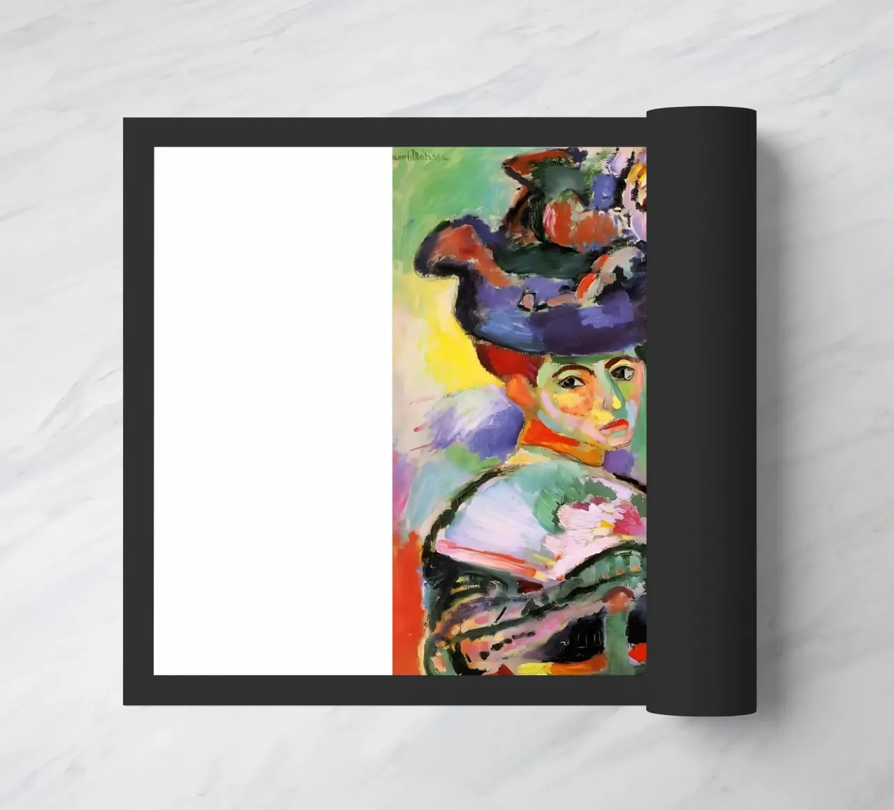 Donna con cappello (1905) di Henri Matisse zerbino da careytowne1