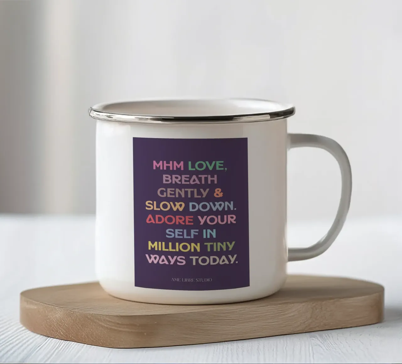 🧡 tazza in smalto da MENTHE SAUVAGE