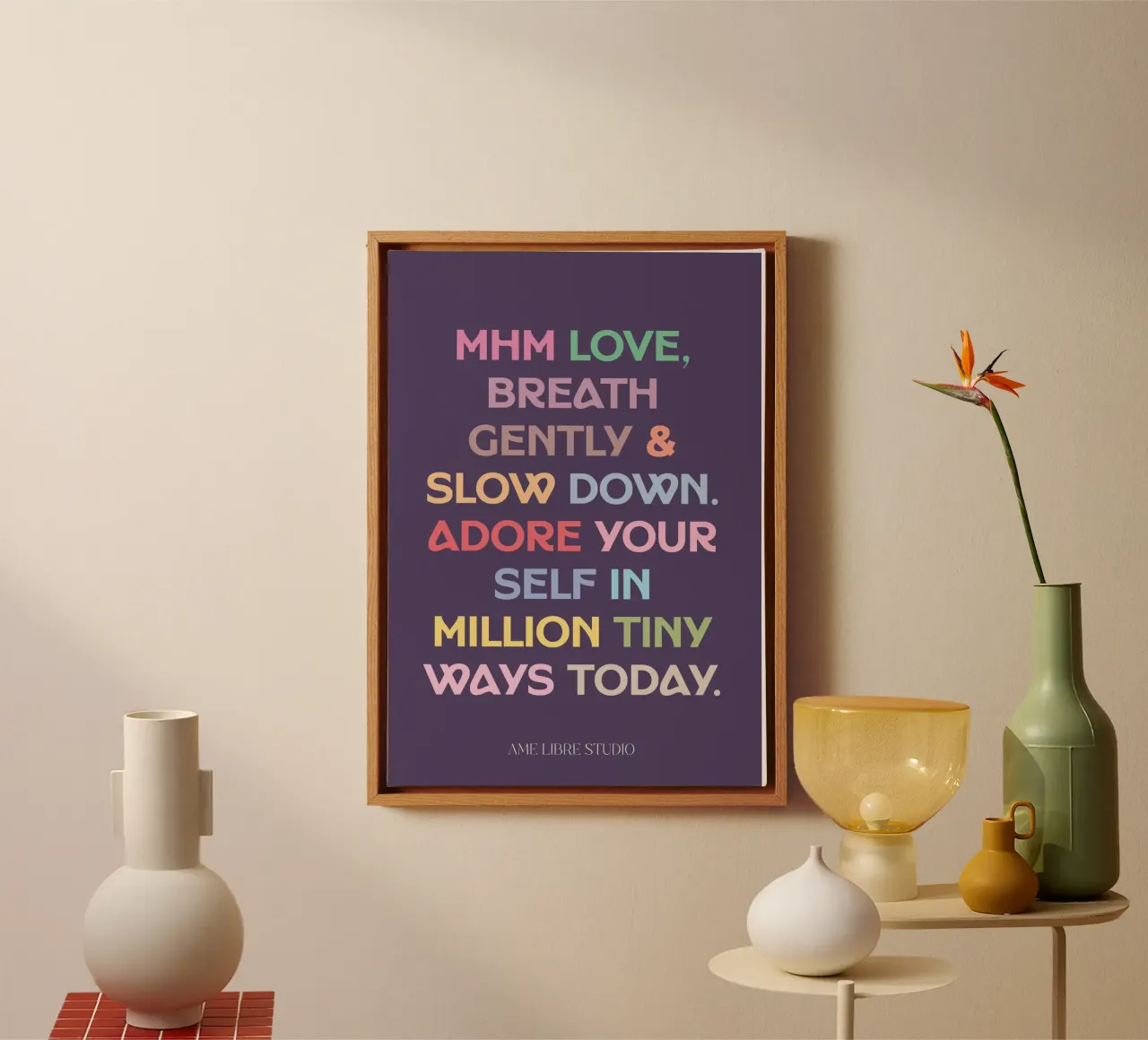 🧡 canvas met Baklijst van MENTHE SAUVAGE