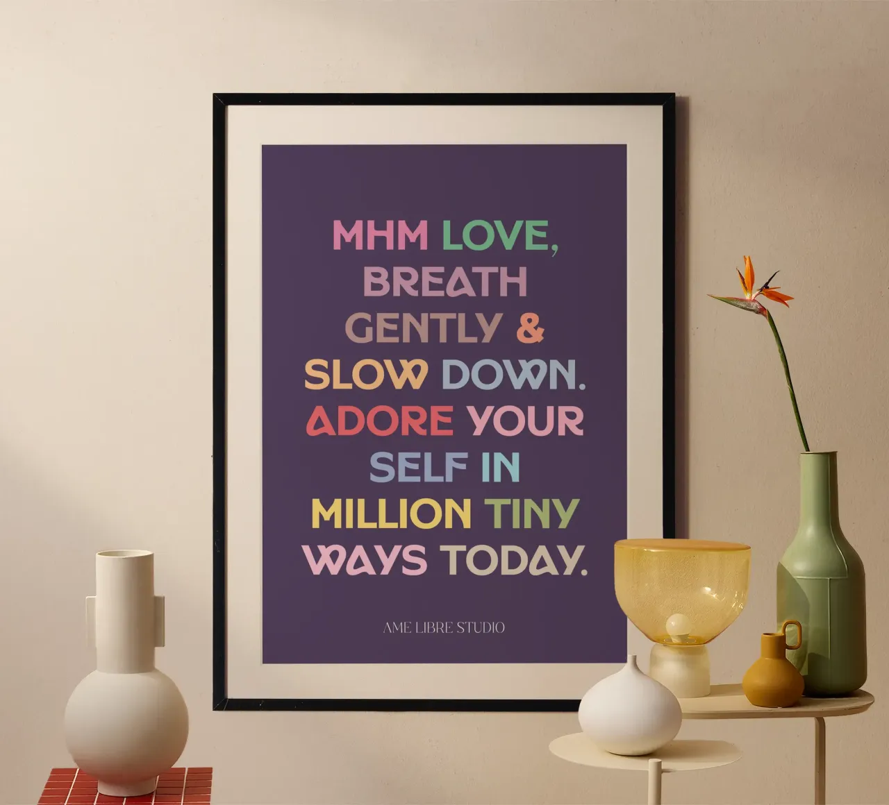 🧡 poster by MENTHE SAUVAGE