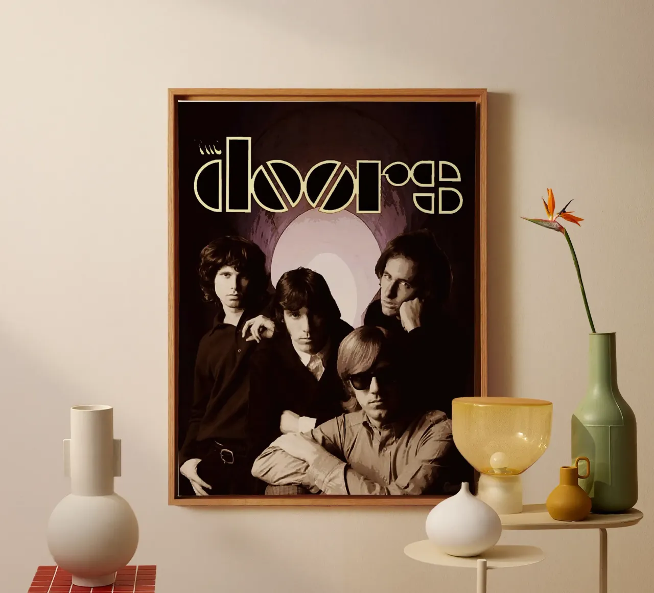 the doors band canvas by vanhesling