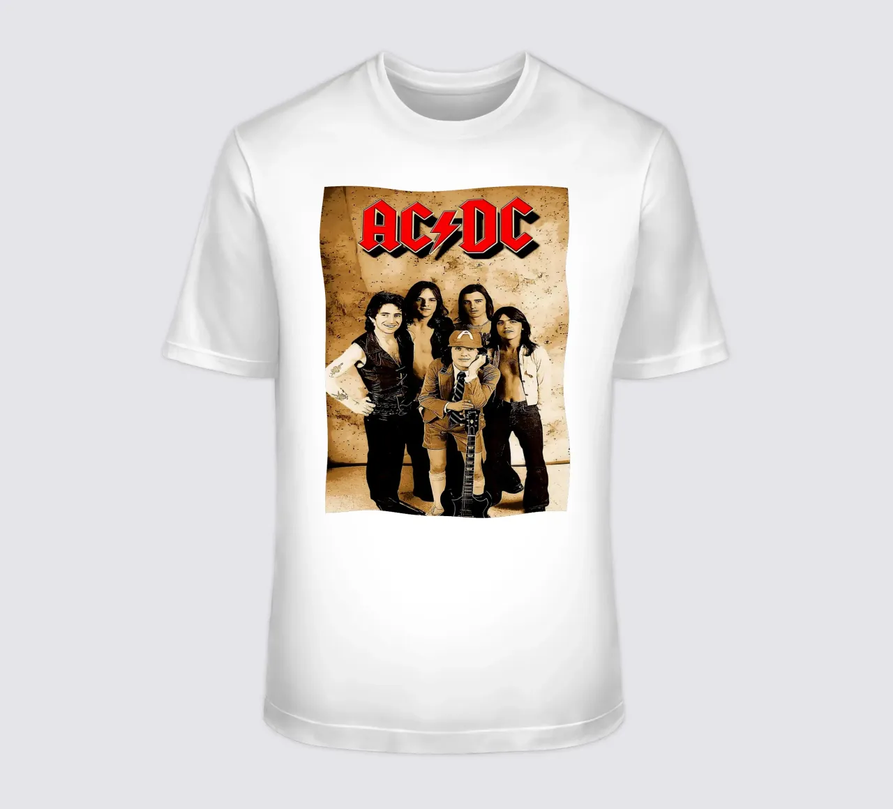 Gruppo AC/DC t-shirt da vanhesling