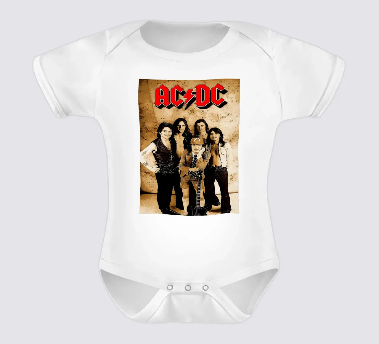 Groupe AC/DC body bébé de vanhesling