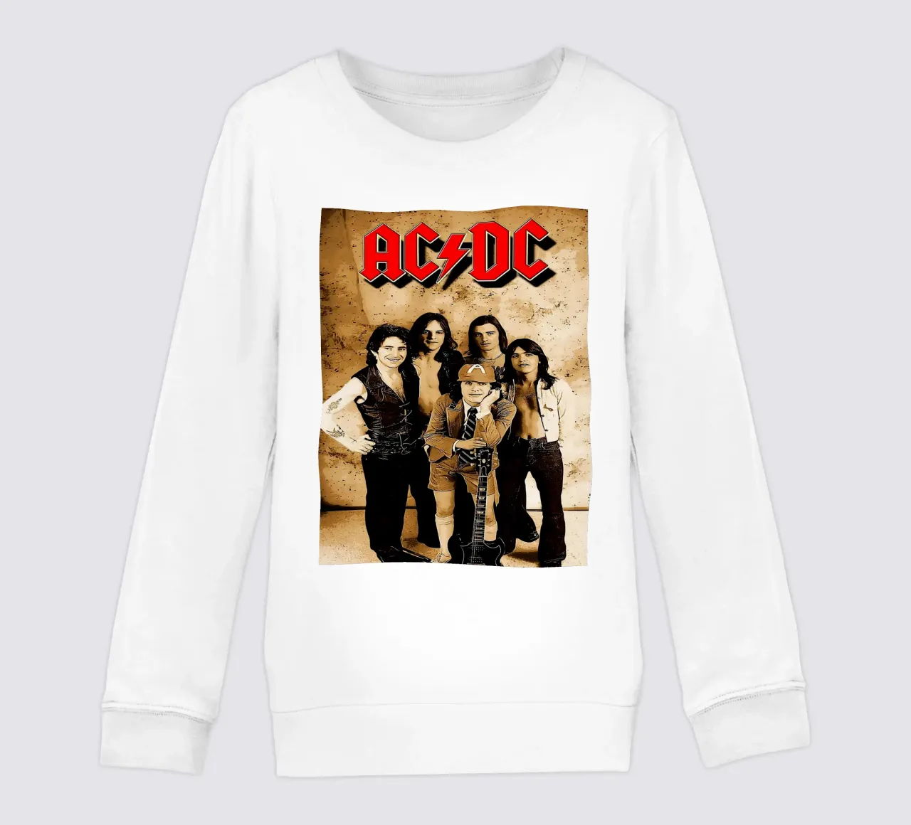 Gruppo AC/DC felpa bambino da vanhesling