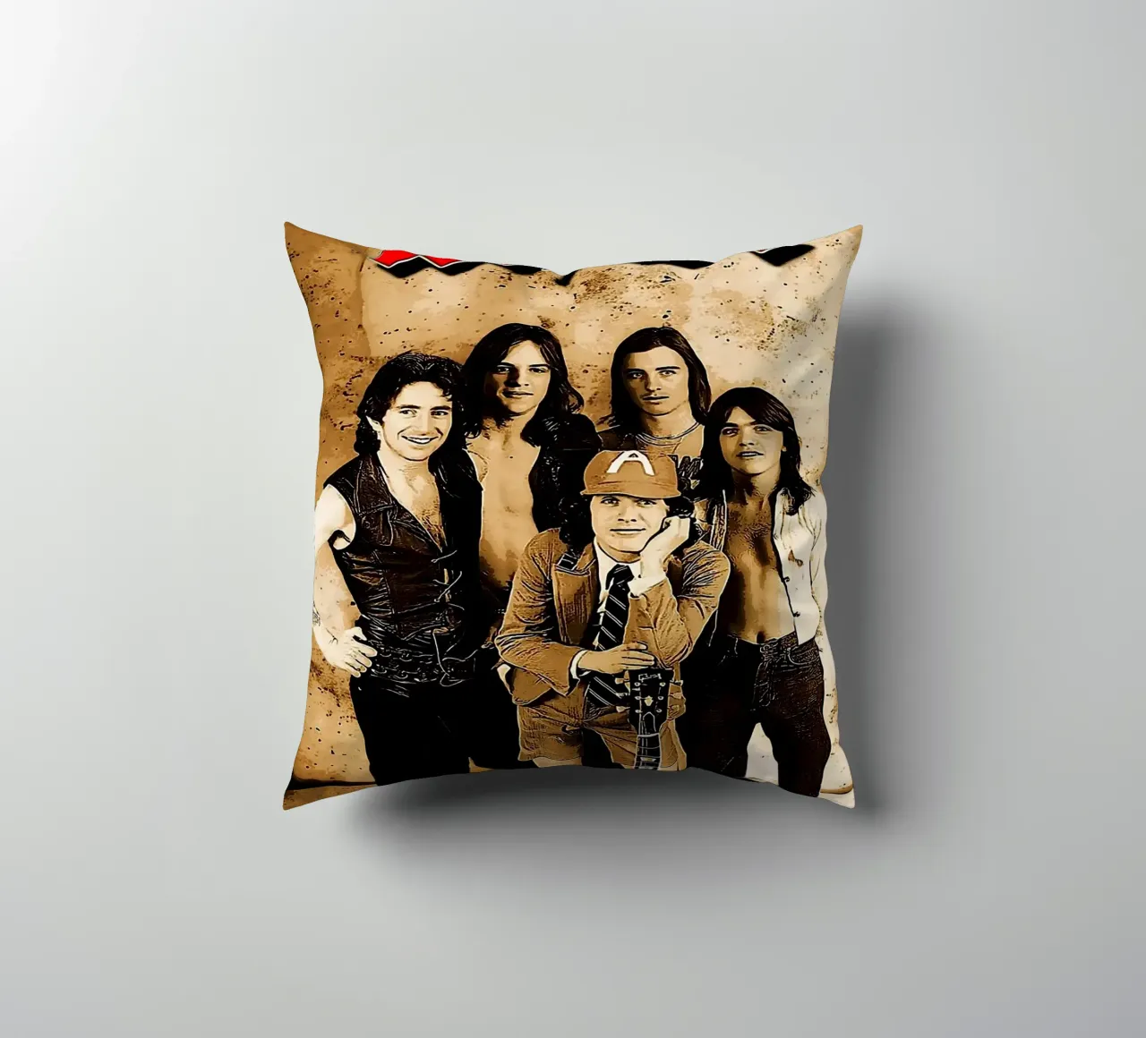Gruppo AC/DC cuscino da vanhesling