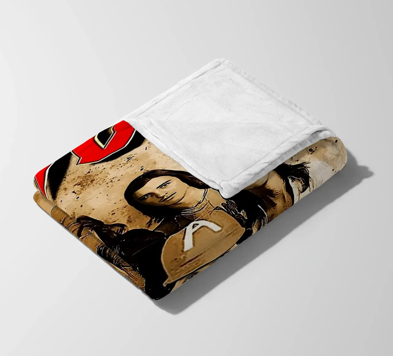 AC/DC band fleece blanket by vanhesling