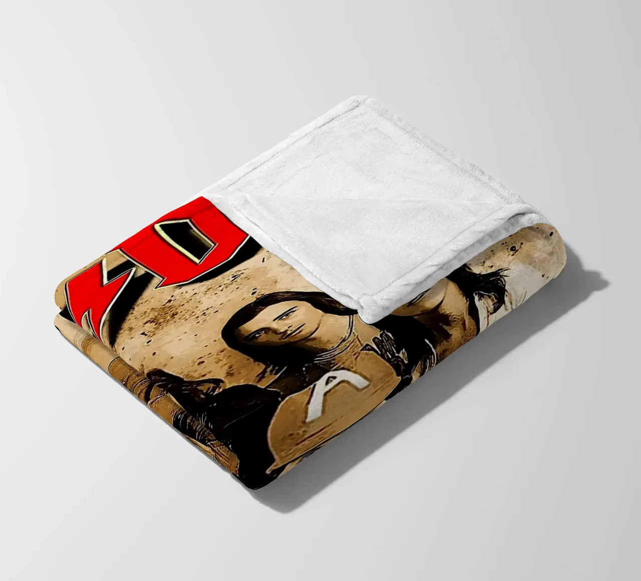 AC/DC band fleece blanket by vanhesling