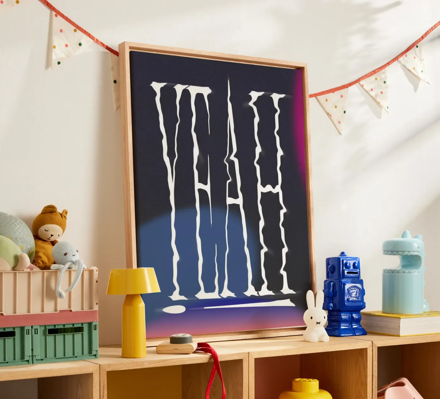 Yeah! Leinwand von Galaxy Eyes