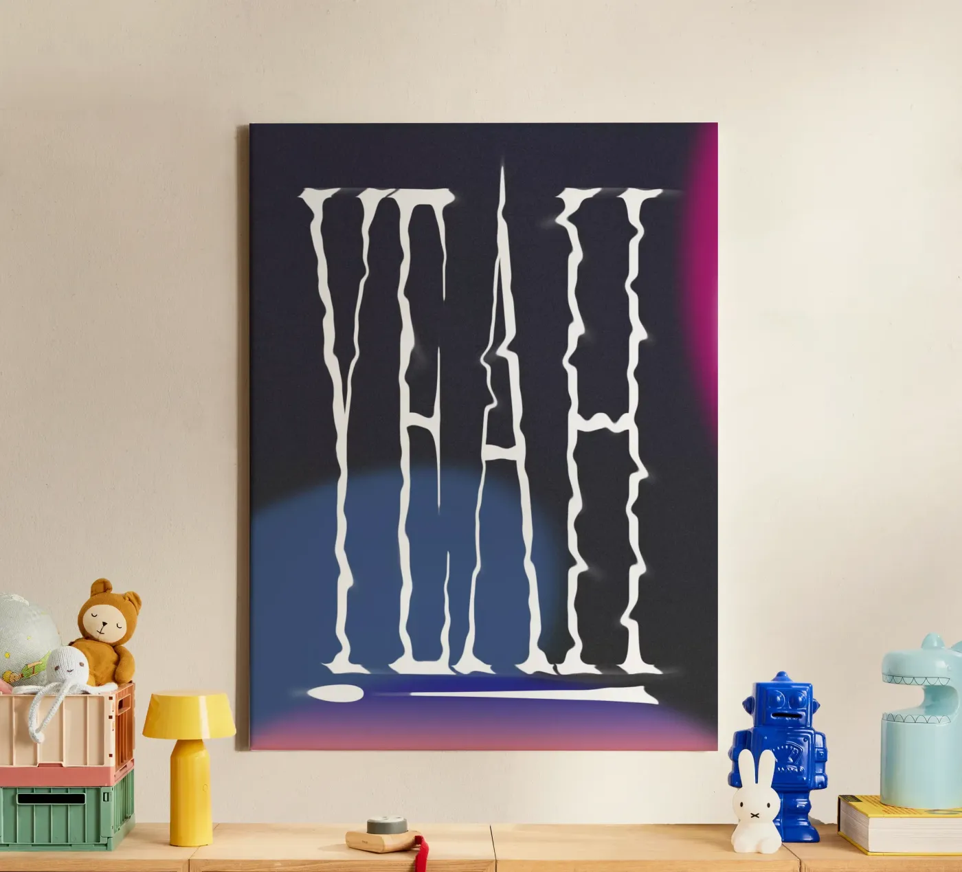 Yeah! Leinwand von Galaxy Eyes