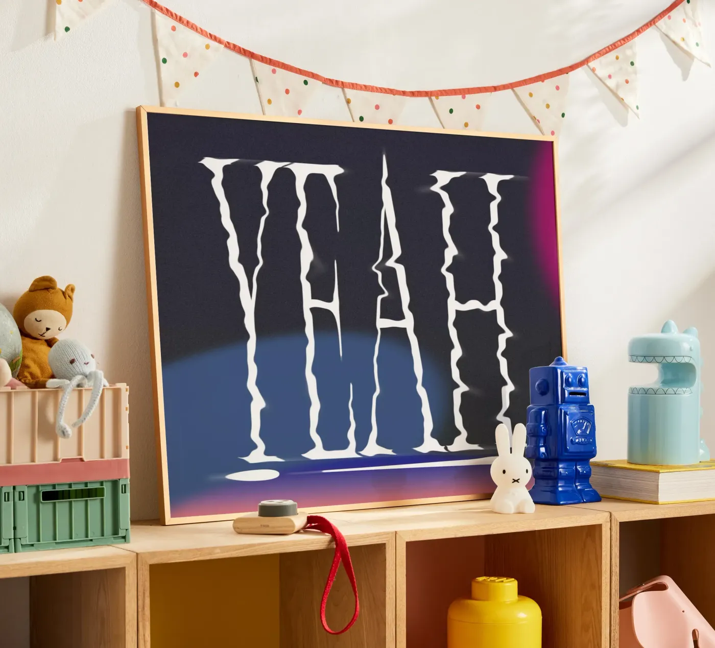 Yeah! poster van Galaxy Eyes