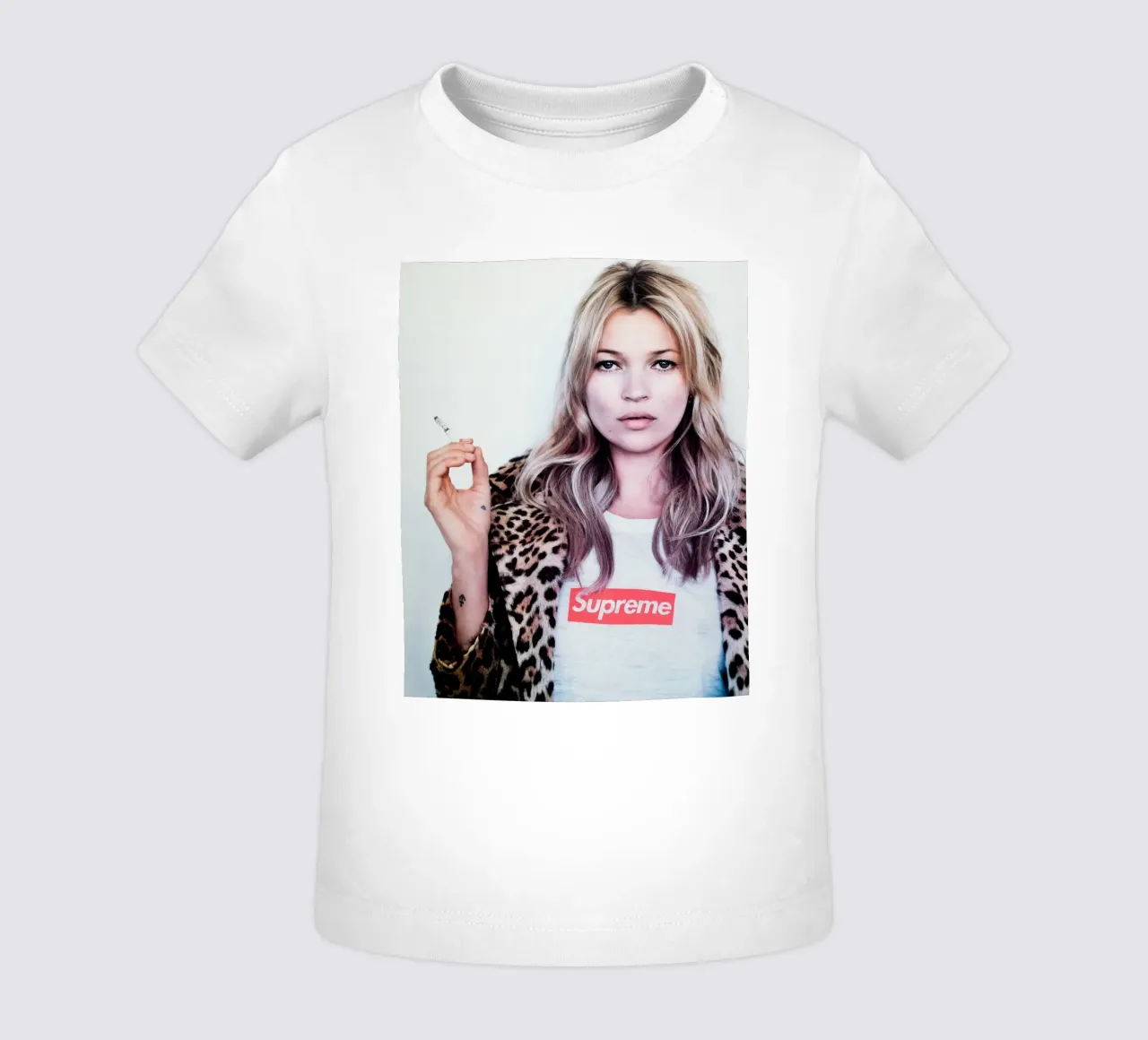 Kate Moss normalizzata maglietta neonato da Mr.Alexandershop
