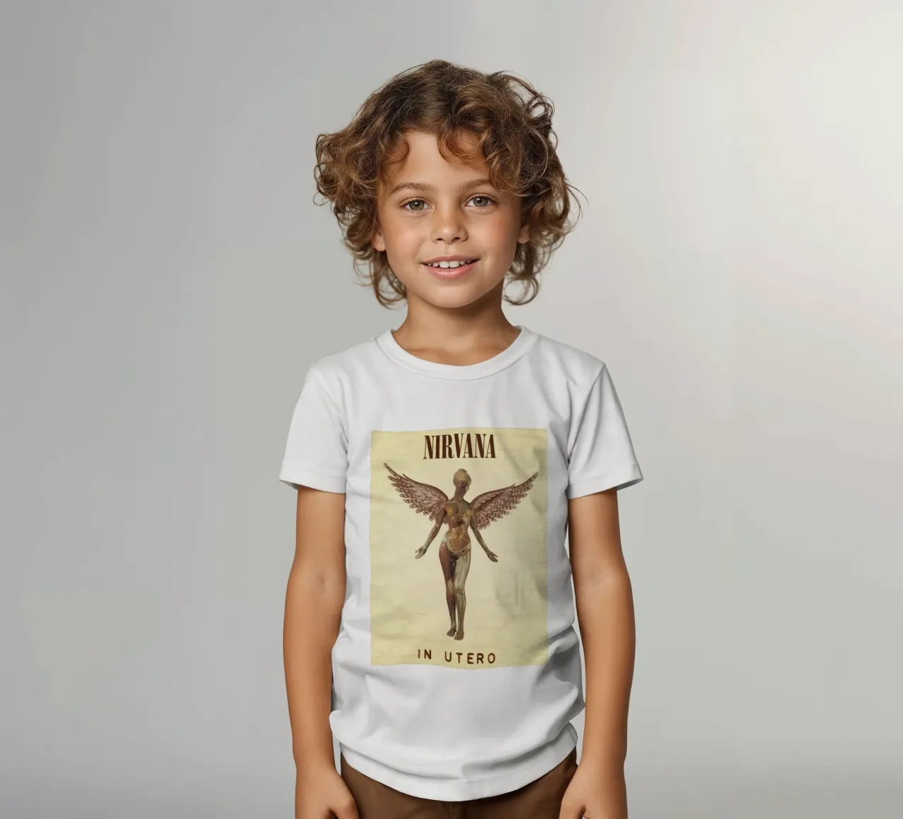 nirvana band kids t-shirt by vanhesling