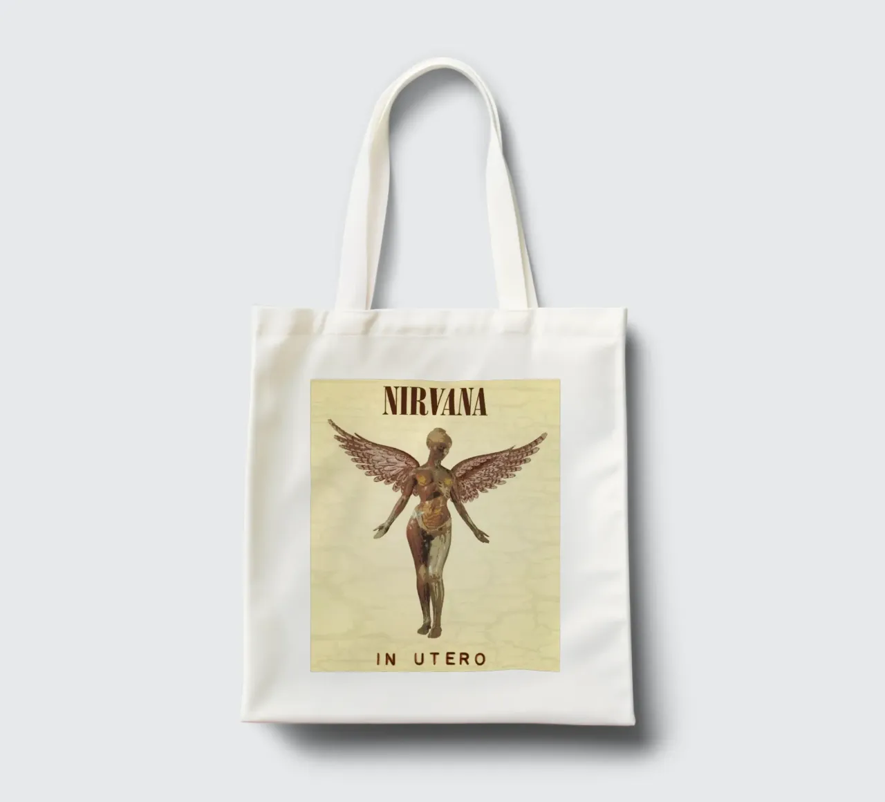 band dei nirvana borsa in juta da vanhesling