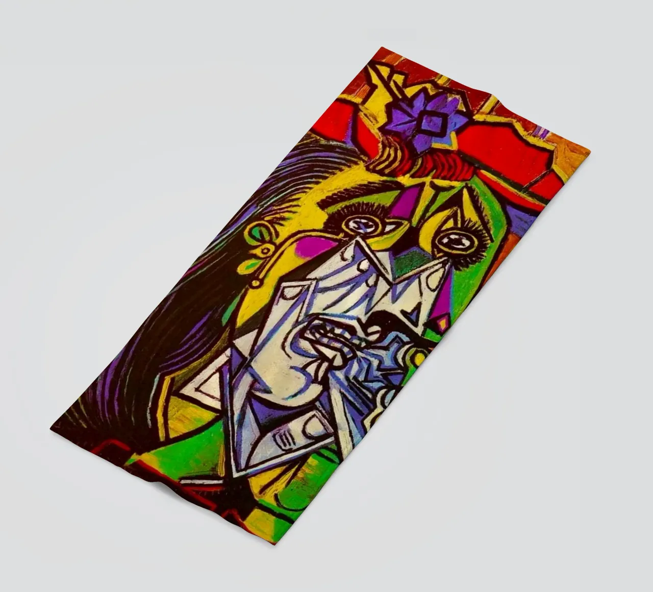 The Weeping Woman beach towel by Susanprint